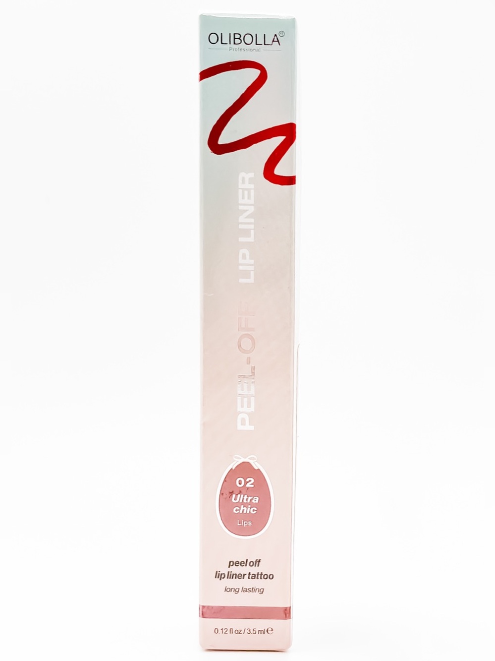 OLLIBOLLA — Peel-Off Lip Liner Stain - Shade 02 Ultra Chic - BNIB - MULTI